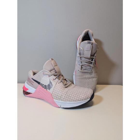 Nike Metcon 8 Barely Ros Training/ Fitness Shoes8.5 US Women Purple Pink - Picture 2 of 8